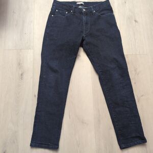 Ash & Erie Mens Essential Jeans Mens Size 31 Dark Wash Indigo Ash Erie Jeans